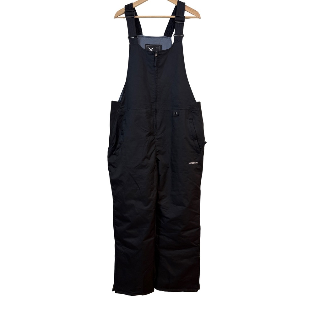 Arctix Womens Insulated Snow Bib Overalls Black Ski Pants 1450X Regular Fit 1X